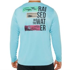 UV Mens Fishing Shirt Long Sleeve Sun Protection XXL